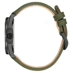 Citizen Active Sport BM7635-01X analog herrklocka med grön urtavla och armband i nylon