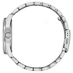 Citizen Eco-Drive BM7631-52E analog herrklocka med svart urtavla och armband i rostfritt stål