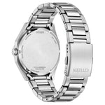 Citizen Eco-Drive BM7631-52E analog herrklocka med svart urtavla och armband i rostfritt stål