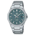 Casio Edifice EFR-S108DE-3AVUEF analog herrklocka med grön urtavla och armband i rostfritt stål