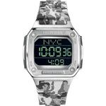 Philipp Plein Hyper Shock PWHAA1522 digital unisexklocka med svart urtavla och armband i gummi