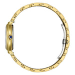 Citizen L Eco-Drive EM1092-64D analog damklocka med vit urtavla och armband i rostfritt stål