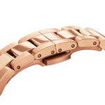 Daniel Wellington Iconic Link DW00100209 analog damklocka med vit urtavla och armband i rostfritt stål