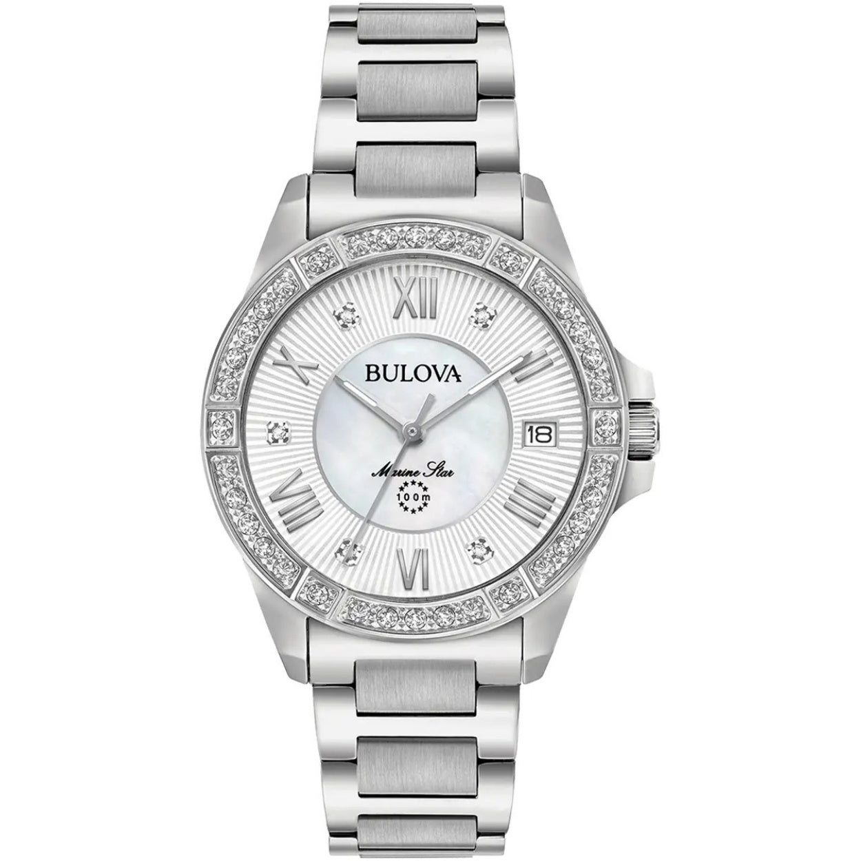 Bulova Marine Star Diamond 96R232 från  Bulova – Märkesklocka hos Kronura