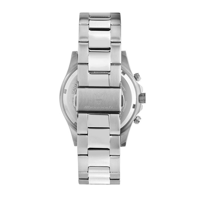 Maserati Competizione Set R8873600001 analog herrklocka med svart urtavla och armband i rostfritt stål