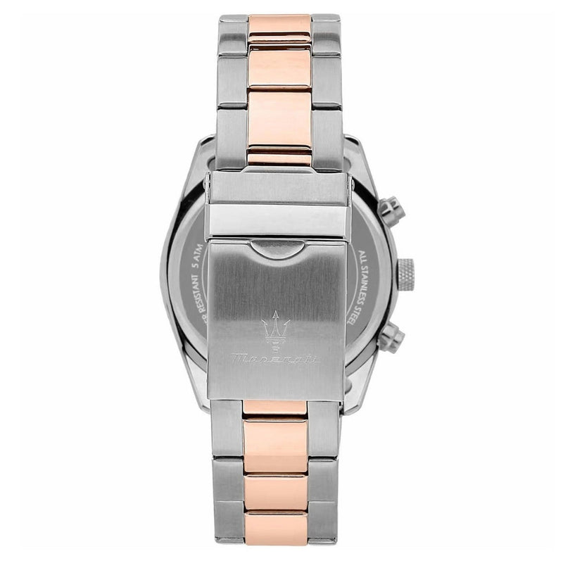 Maserati ATTRAZIONE SET R8853151003 analog herrklocka med svart urtavla och armband i rostfritt stål