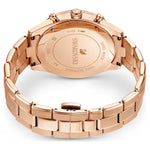 Swarovski Octea lux sport 5610478 analog damklocka med svart urtavla och armband i rostfritt stål