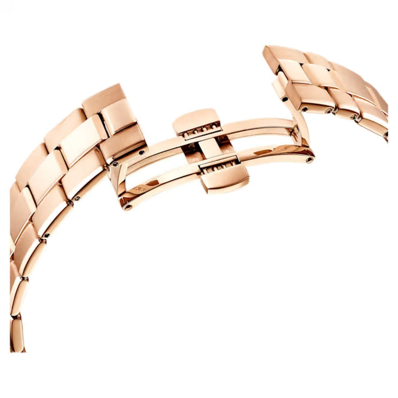 Swarovski Octea lux sport 5610478 analog damklocka med svart urtavla och armband i rostfritt stål