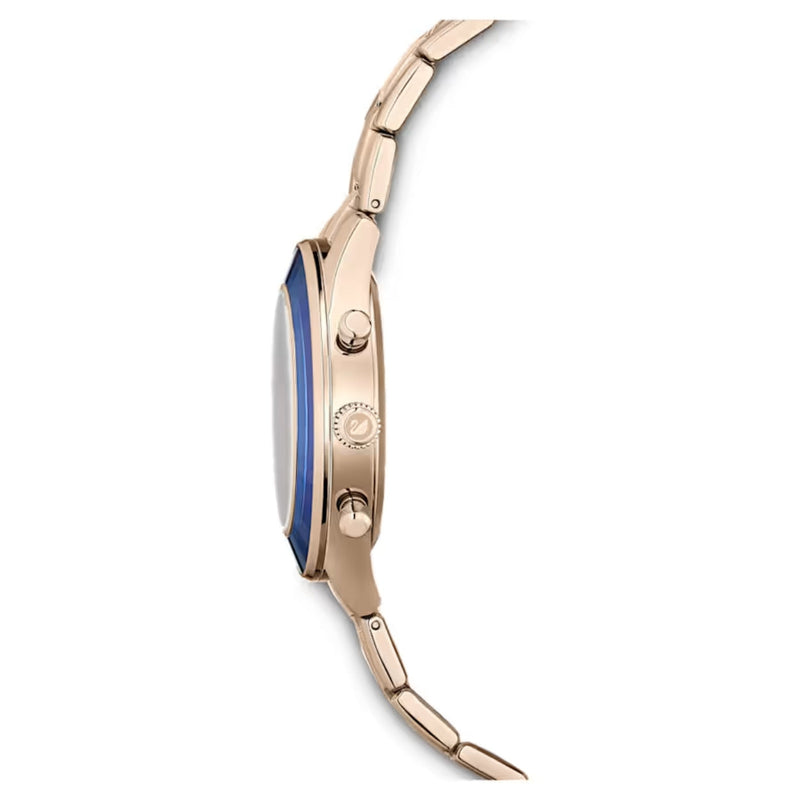 Swarovski Octea lux sport 5632481 analog damklocka med blå urtavla och armband i rostfritt stål