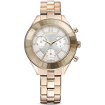Swarovski Octea lux sport 5610517 analog damklocka med silver urtavla och armband i rostfritt stål