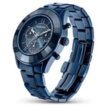 Swarovski Octea lux sport 5610475 analog damklocka med blå urtavla och armband i rostfritt stål