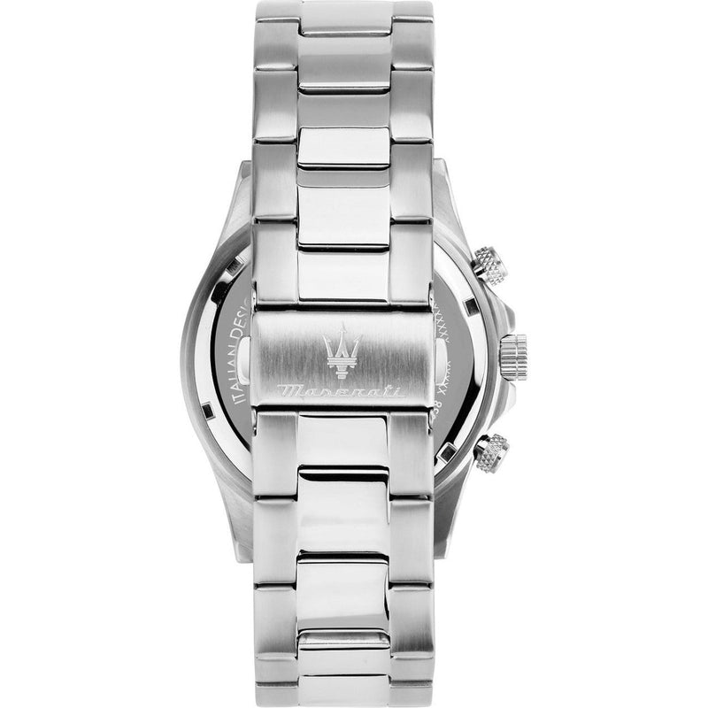 Maserati Competizione R8873600009 analog herrklocka med blå urtavla och armband i rostfritt stål