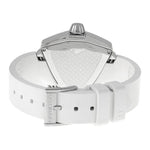 Hamilton Ventura S H24251391 analog damklocka med vit urtavla och armband i gummi