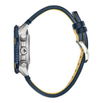 Citizen Promaster Skyhawk Blue Angel JY8078-01L ana-digi herrklocka med blå urtavla och armband i läder