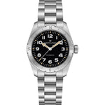 Hamilton Khaki Field Expedition Auto H70225130 analog herrklocka med svart urtavla och armband i rostfritt stål