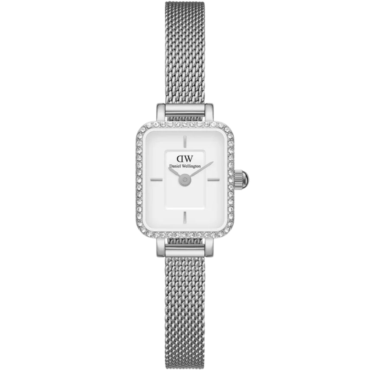 Daniel Wellington Quadro Mini Lumine Bezel Silver DW00100732 från  Daniel Wellington – Märkesklocka hos Kronura