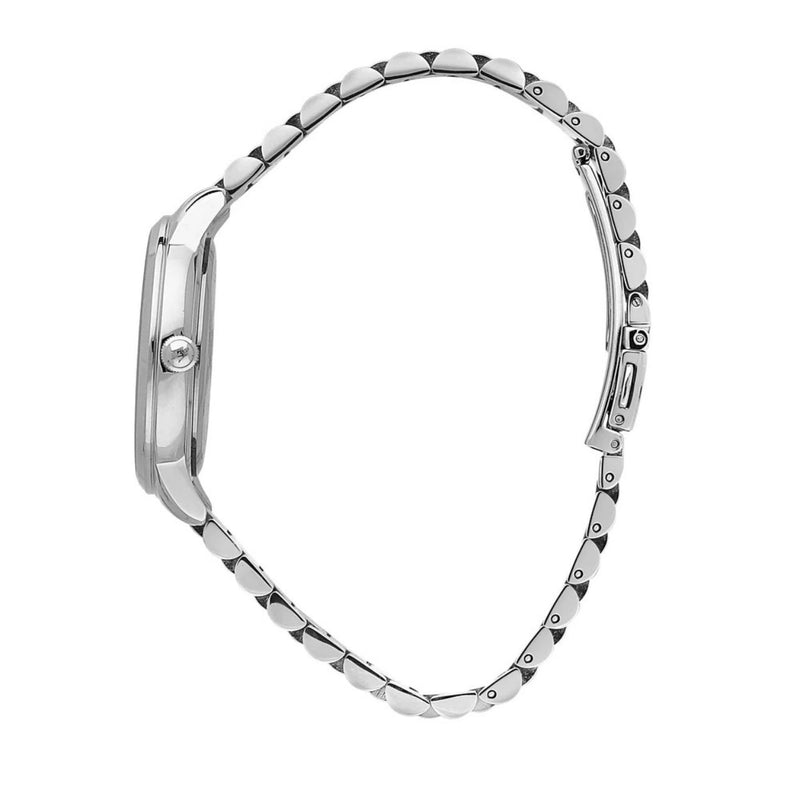 Maserati Royale R8853147507 analog damklocka med silver urtavla och armband i rostfritt stål