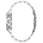 Bulova Sutton Ladies 96P181 analog damklocka med vit urtavla och armband i rostfritt stål