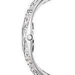 Swarovski Curiosa bangle 5724515 analog damklocka med silver urtavla och armband i rostfritt stål