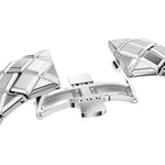 Swarovski Curiosa bangle 5724515 analog damklocka med silver urtavla och armband i rostfritt stål