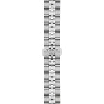 Tissot Ballade T156.410.11.091.00 analog herrklocka med grön urtavla och armband i rostfritt stål