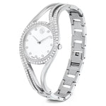 Swarovski Hyperbola 5689432 analog damklocka med vit urtavla och armband i rostfritt stål