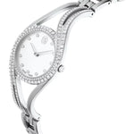 Swarovski Hyperbola 5689432 analog damklocka med vit urtavla och armband i rostfritt stål