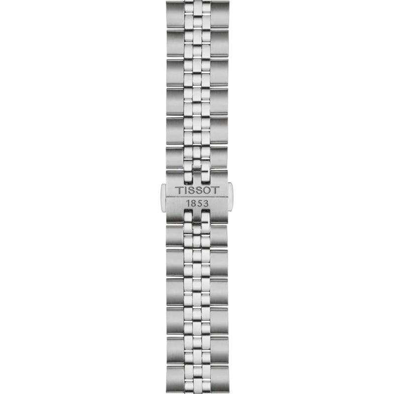 Tissot Ballade T156.410.11.041.00 analog herrklocka med blå urtavla och armband i rostfritt stål