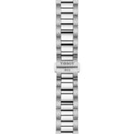 Tissot PR 100 T150.417.11.041.00 analog herrklocka med blå urtavla och armband i rostfritt stål