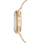 Swarovski Nova chrono 5677500 analog damklocka med vit urtavla och armband i rostfritt stål