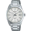 Casio Edifice EFV-160D-7AVEF analog herrklocka med silver urtavla och armband i rostfritt stål