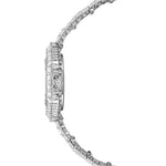 Swarovski Matrix octagon 5724516 analog damklocka med silver urtavla och armband i rostfritt stål