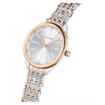 Swarovski Attract watch Damklocka 5649987 analog damklocka med vit urtavla och armband i rostfritt stål