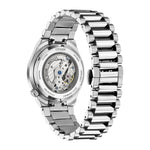 Citizen Tsuyosa Automatic NK5010-51L analog herrklocka med blå urtavla och armband i rostfritt stål