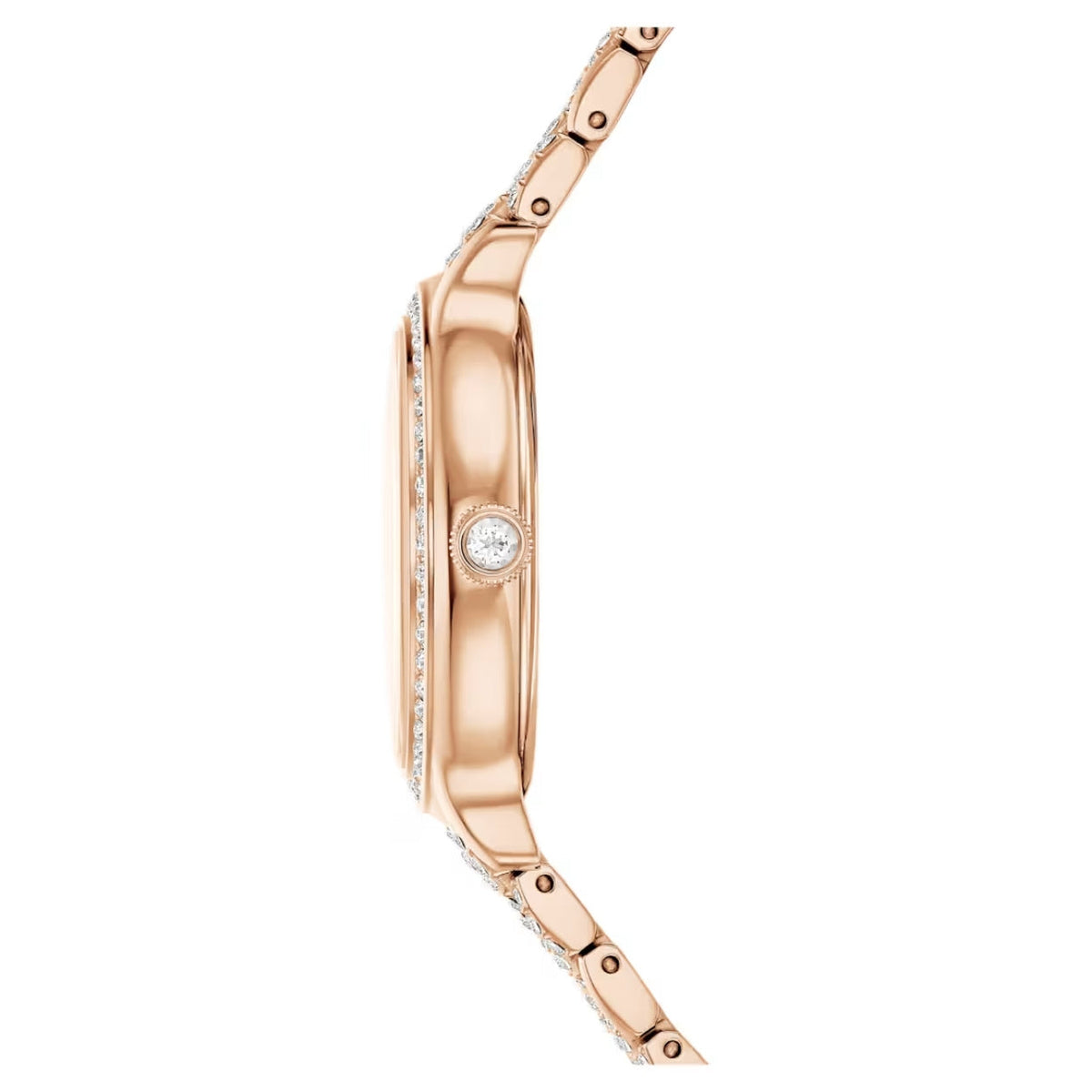 Swarovski Imber 5713883 analog damklocka med roséguld urtavla och armband i rostfritt stål