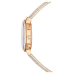 Swarovski Matrix tennis chrono 5702849 analog damklocka med silver urtavla och armband i skinn