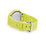 Casio G-shock GA-2100-9A9ER analog herrklocka med gul urtavla och armband i resin