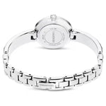 Swarovski Matrix Bangle 5677487 analog damklocka med silver urtavla och armband i rostfritt stål