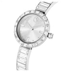 Swarovski Matrix Bangle 5677487 analog damklocka med silver urtavla och armband i rostfritt stål