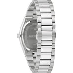 Bulova Super Seville 96B440 analog herrklocka med blå urtavla och armband i rostfritt stål