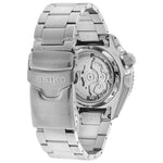 Seiko 5 Sports Automatic SRPD61K1 analog herrklocka med grön urtavla och armband i rostfritt stål