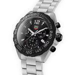 TAG Heuer Formula 1 Chronograph CAZ1010.BA0842 analog herrklocka med svart urtavla och armband i rostfritt stål