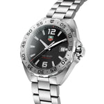 TAG Heuer Formula 1 Date WAZ1112.BA0875 analog herrklocka med svart urtavla och armband i rostfritt stål
