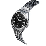 Citizen Series 8 NB6010-81E analog herrklocka med svart urtavla och armband i rostfritt stål