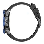Citizen Eco Drive Radio Controlled CB5006-02L analog herrklocka med blå urtavla och armband i silikon