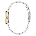 Guess 2-Tone Damklocka GW0767L4 analog damklocka med grön urtavla och armband i rostfritt stål