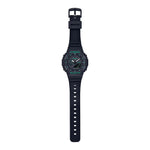Casio G-Shock GMA-S2100GA-1AER analog unisexklocka med svart urtavla och armband i resin