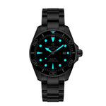 Certina DS Action Diver C032.607.11.091.00 analog herrklocka med grön urtavla och armband i rostfritt stål