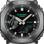 Casio G-Shock GM-2100CB-3AER ana-digi herrklocka med svart urtavla och armband i kanvas