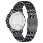Citizen Radio Controlled BY1035-56L analog herrklocka med blå urtavla och armband i rostfritt stål